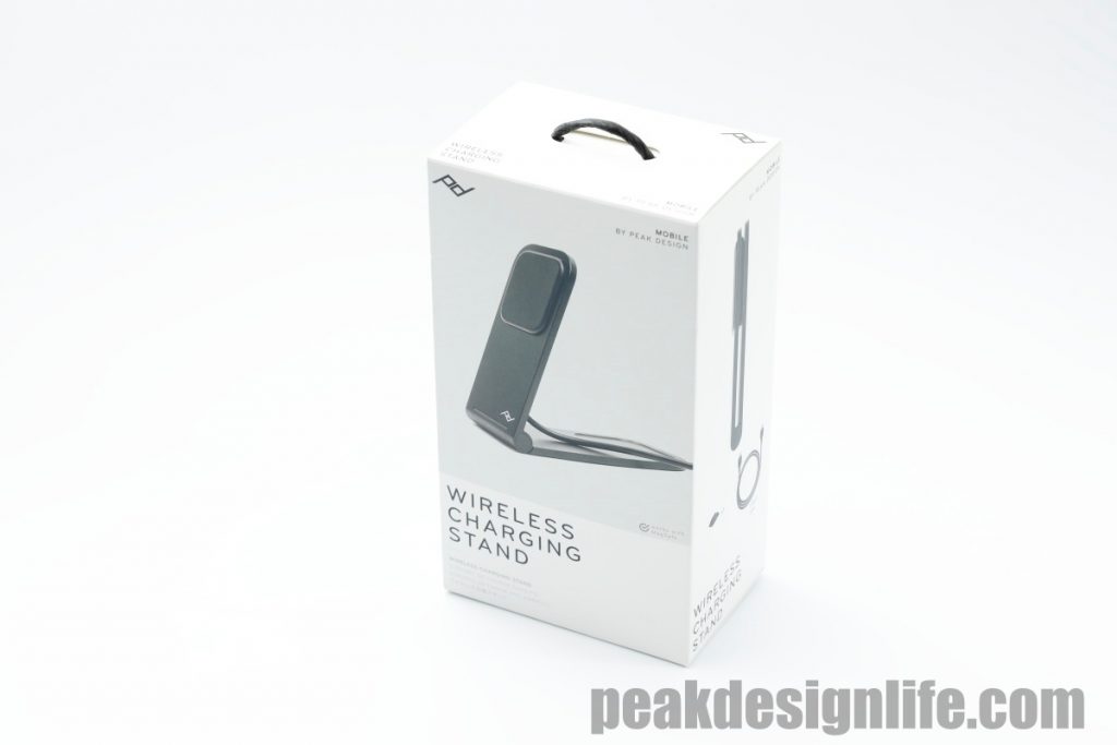 パッケージ　ワイヤレスチャージングスタンド WIRELESS CHARGING STAND -Peak Design ピークデザイン　無線充電スタンド
